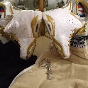 Jordan 6 Gold Medal